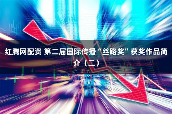 红腾网配资 第二届国际传播“丝路奖”获奖作品简介（二）