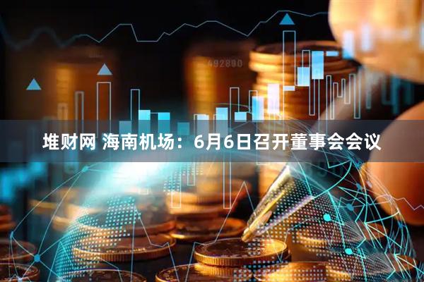 堆财网 海南机场：6月6日召开董事会会议