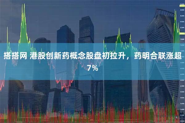 搭搭网 港股创新药概念股盘初拉升,药明合联涨超7%